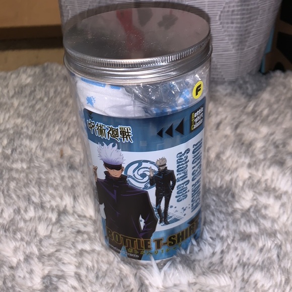 New from Japan Gojo Satoru Jujutsu Kaisen Anime/Manga TShirt Bottle T-shirt - Picture 4 of 6
